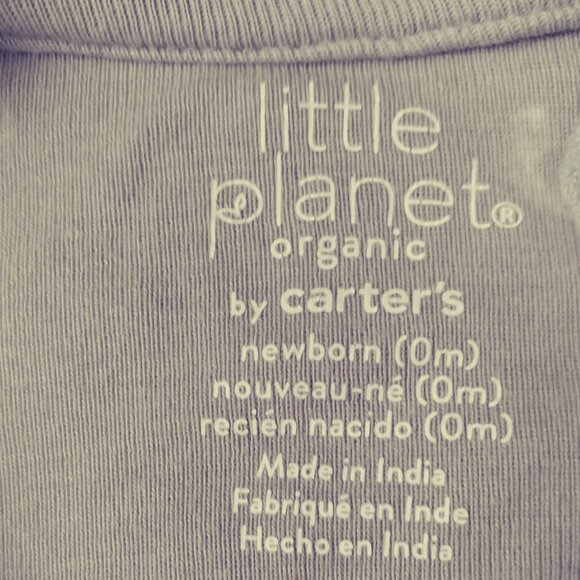 Liitle planet organic by Carter's 0-3 m footed sleep and play - Picture 2 of 2